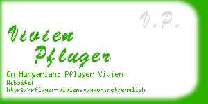 vivien pfluger business card